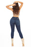 4 JEANS DE CORTE COLOMBIANO CON EFECTO PUSH UP MOD.N4237