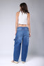 Jeans mujer barrel de cadera media SB4707