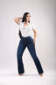 Jeans campana de cadera media SB4796
