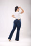Jeans campana de cadera media SB4796