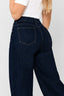 Jeans rectos de cadera media para mujer SB4826