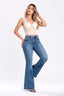 Jeans mujer boot cut de cadera alta SB4853C