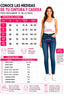 Jeans super skinny de cadera alta N4789C