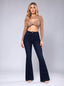 Jeans boot cut de cadera alta SB4844